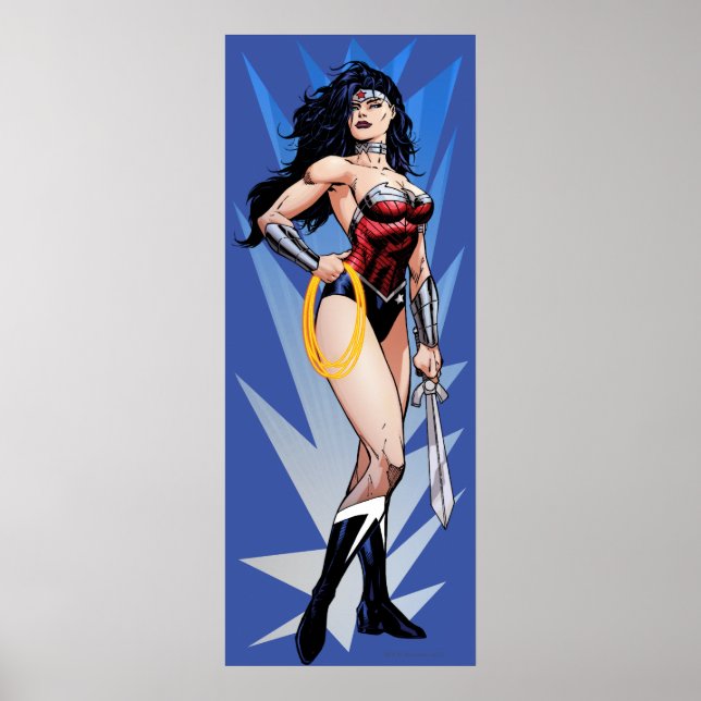 Wonder Woman & Sword Poster (Vorne)