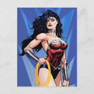 Wonder Woman & Sword Postkarte