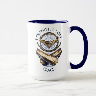 Wonder Woman Tiara, Lasso und Armbänder Tasse
