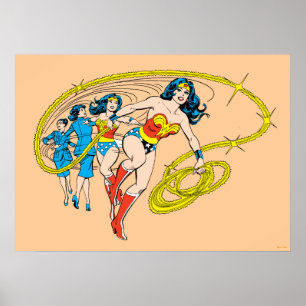 Wonder Woman Transform Poster