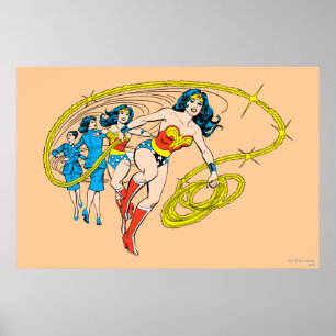 Wonder Woman Transform Poster