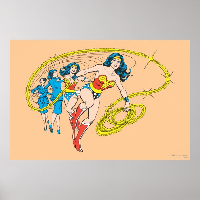 Wonder Woman Transform Poster (Vorne)