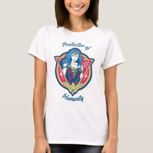 Wonder Woman Tri-Color Graphic T-Shirt