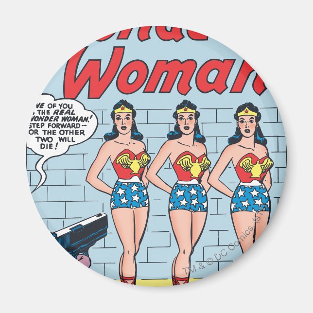 Wonder Woman Triple Identity Magnet (Vorne)