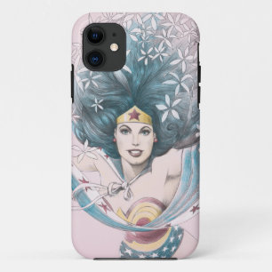 Wonder Woman und Blume iPhone 11 Hülle