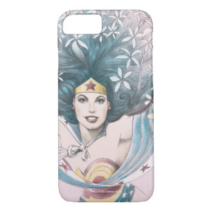 Wonder Woman und Blume iPhone 8/7 Hülle