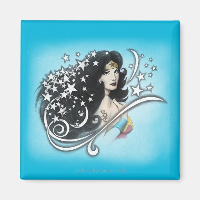 Wonder Woman und Stars Magnet (Vorne)