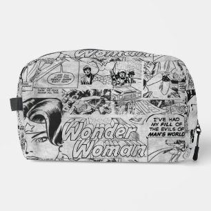 Wonder Woman Vintage Comic Muster Waschbeutel