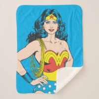 Wonder Woman | Vintage Pose mit Lasso