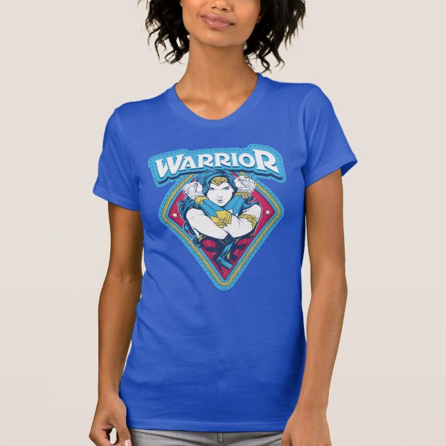Wonder Woman Warrior Graphic T-Shirt (Vorderseite)