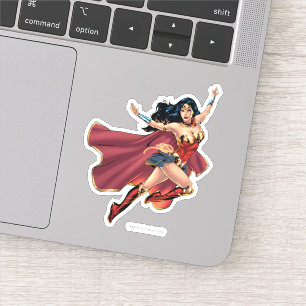 Wonder Woman Wear Cape Aufkleber
