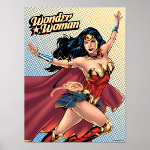 Wonder Woman Wear Cape Poster