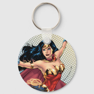 Wonder Woman Wear Cape Schlüsselanhänger