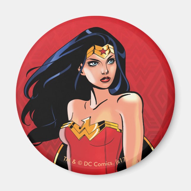 Wonder Woman with Sword - Fierce Magnet (Vorne)