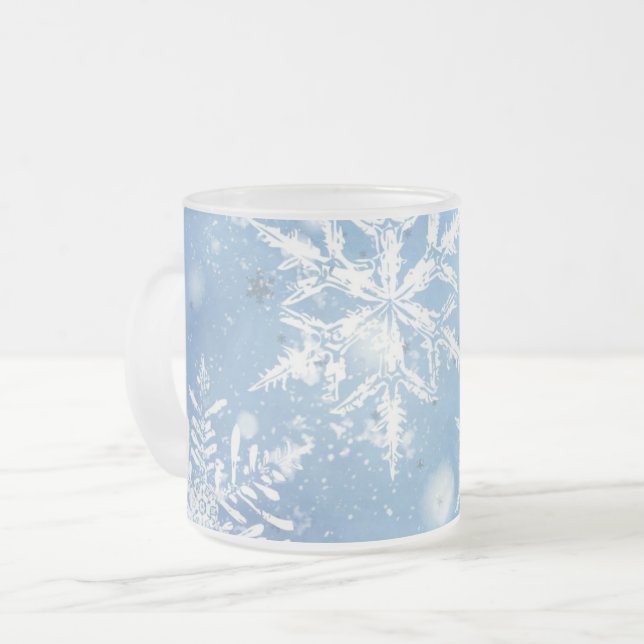 Wonderful Christmas snow Mattglastasse (Vorderseite Links)