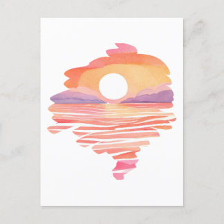 Wonderful Sunset Postkarte