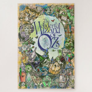 WONDERFUL WIZARD CLASSIQUE DE CARACTÈRE OZ PUZZLE