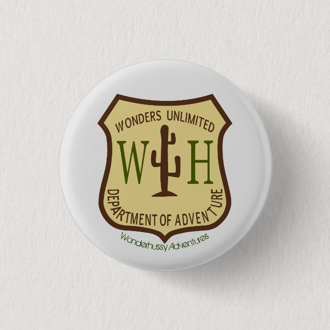 Wonderhussy Adventures Badge Officiel (Devant)