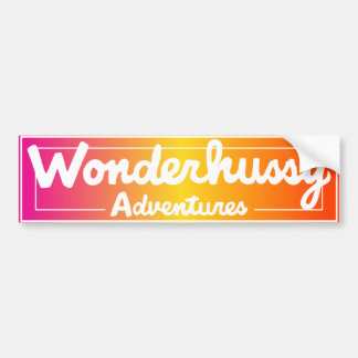 Wonderhussys Adventures Sunset Glory Autoaufkleber