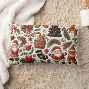 Wonderland Animal Christmas Pillow Lendenkissen