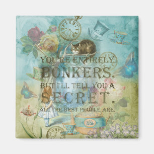 Wonderland - Bonkate - Alice im Wunderland Magnet
