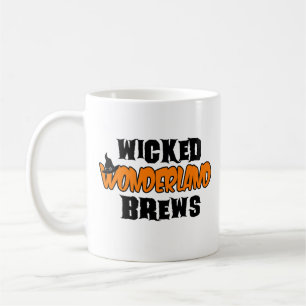 Wonderland Brews Funny Halloween Kaffeetasse