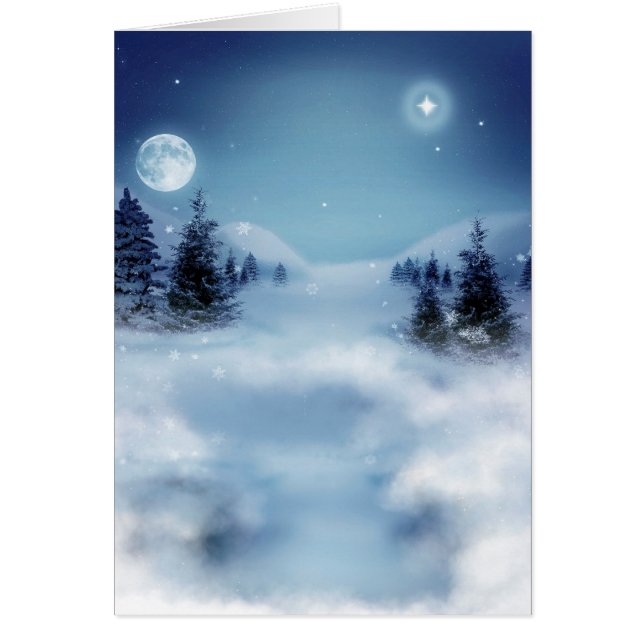 Wonderland d'hiver de nuit (Devant)