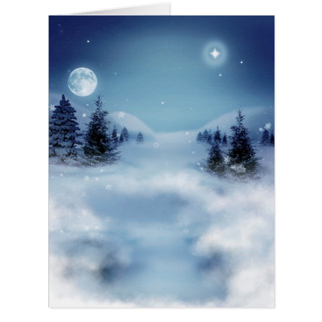 Wonderland d'hiver de nuit (Devant)