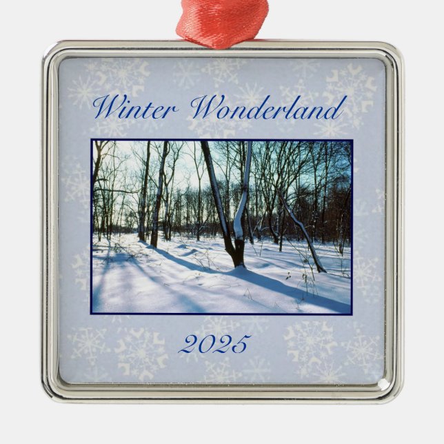 'Wonderland d'hiver' Ornement 2025 (Devant)