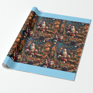 Wonderland Matte Wrapping Paper von Santa's Worksh Geschenkpapier