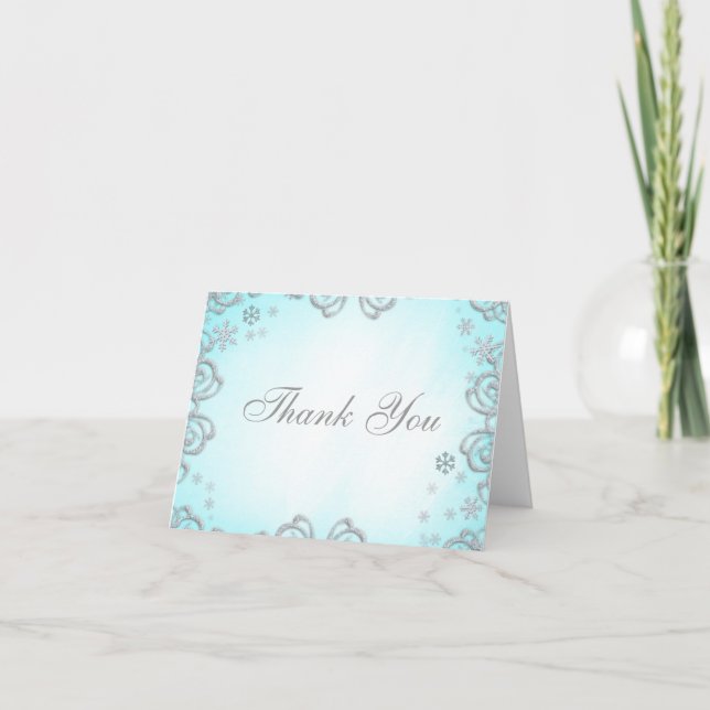 Wonderland Swirl Snowflakes Merci (Devant)