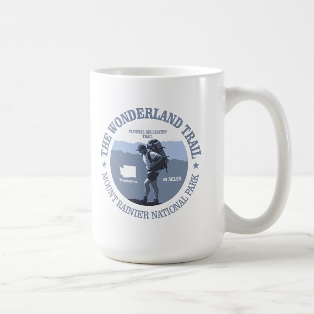 Wonderland Trail (rd) Kaffeetasse (Rechts)