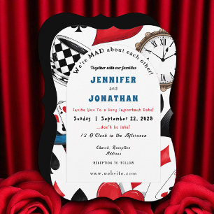 Wonderland Whimsy Faire-part de mariage