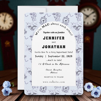 Wonderland Whimsy Faire-part de mariage