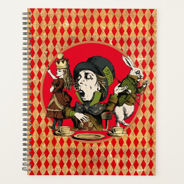 Wonderland-Zeichen Planer (Vorderseite)