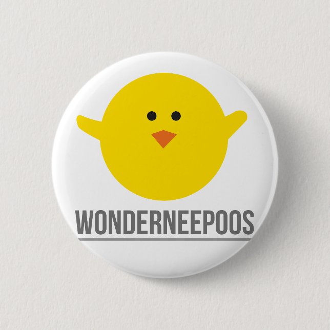 Wonderneepoos Badge Button (Vorderseite)