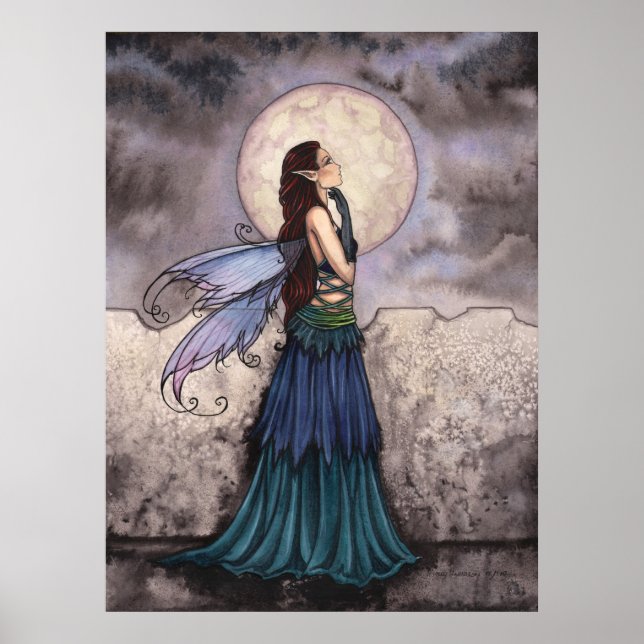 Wondrous Fairy Poster Print (Vorne)