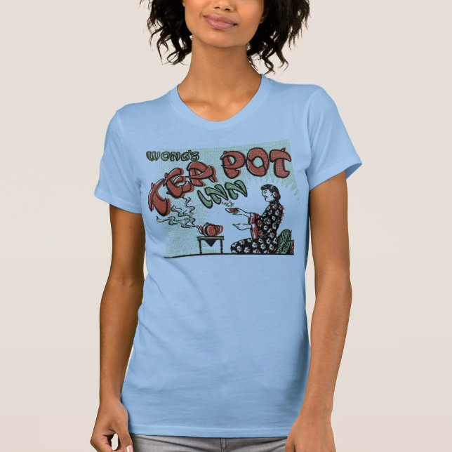 Wongs Teekannegasthaus T-Shirt (Vorderseite)