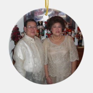 Wongs Weiß Keramikornament