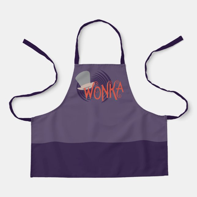 Wonka Spiral Logo Schürze (Vorderseite)