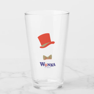 Wonka Top Hat & Bow Krawatte Glas