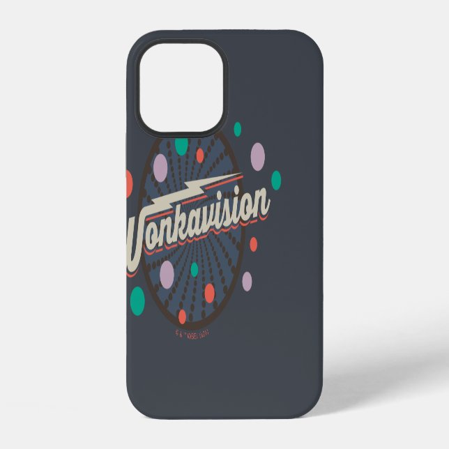 Wonkavision-Logo iPhone 12 Hülle (Rückseite)
