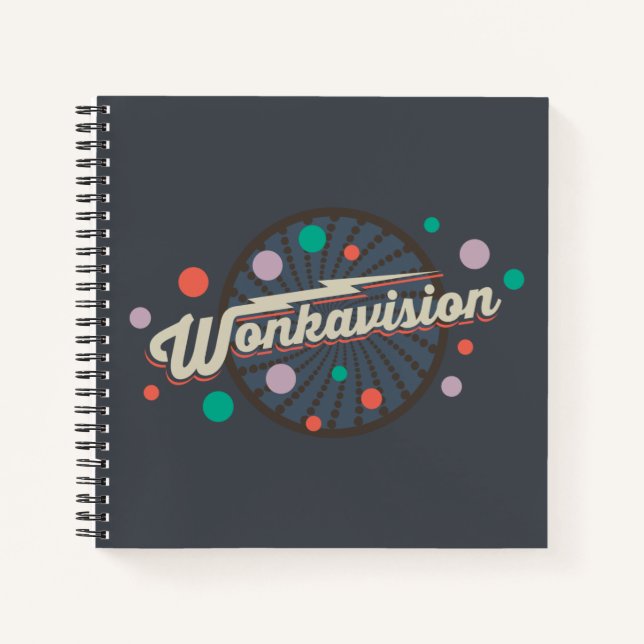 Wonkavision Logo Notizbuch (Vorderseite)