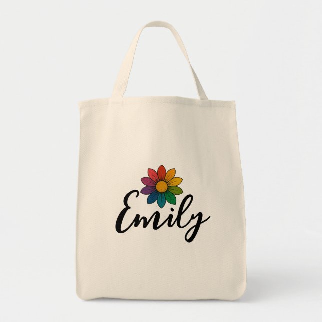 Wonky Zoo Tote Bag - Emily Tragetasche (Vorne)