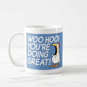 WOO HOO! DU MACHST GROSS! Sandra Boynton Kaffeetasse