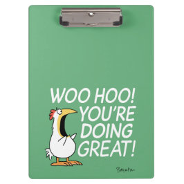 WOO HOO! DU MACHST GROSS! Sandra Boynton Klemmbrett