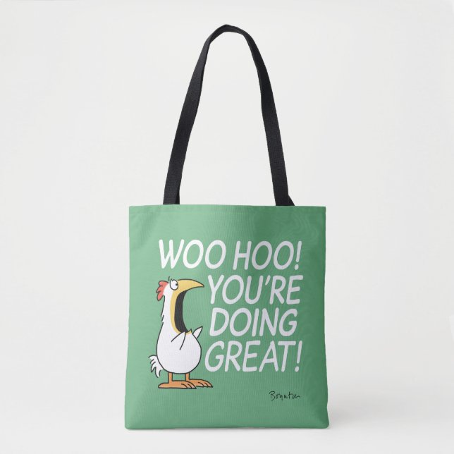 WOO HOO! DU MACHST GROSS! Sandra Boynton Tasche (Vorderseite)