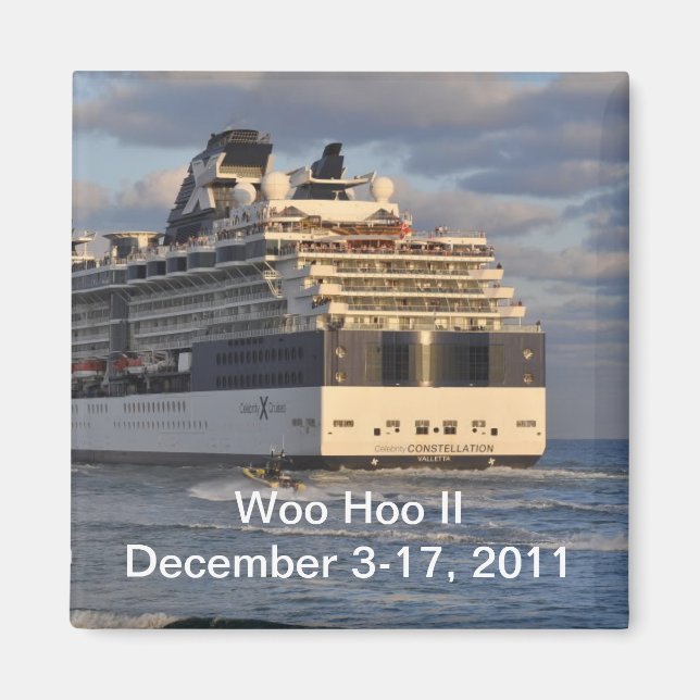 Woo Hoo II, 3.-17. Dezember 2011 Magnet (Vorne)