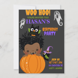 Woo Hoo Invitation Anniversaire Carte