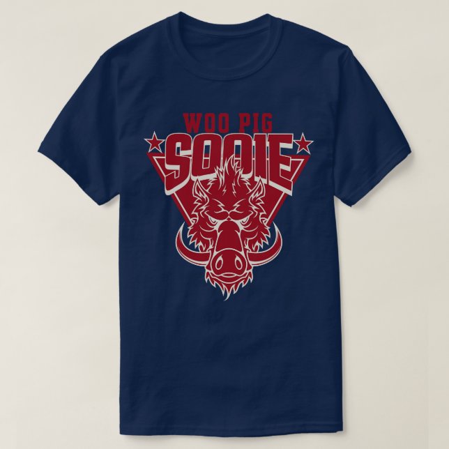 Woo Pig Sooie Dreiecksverhältnis T-Shirt (Design vorne)